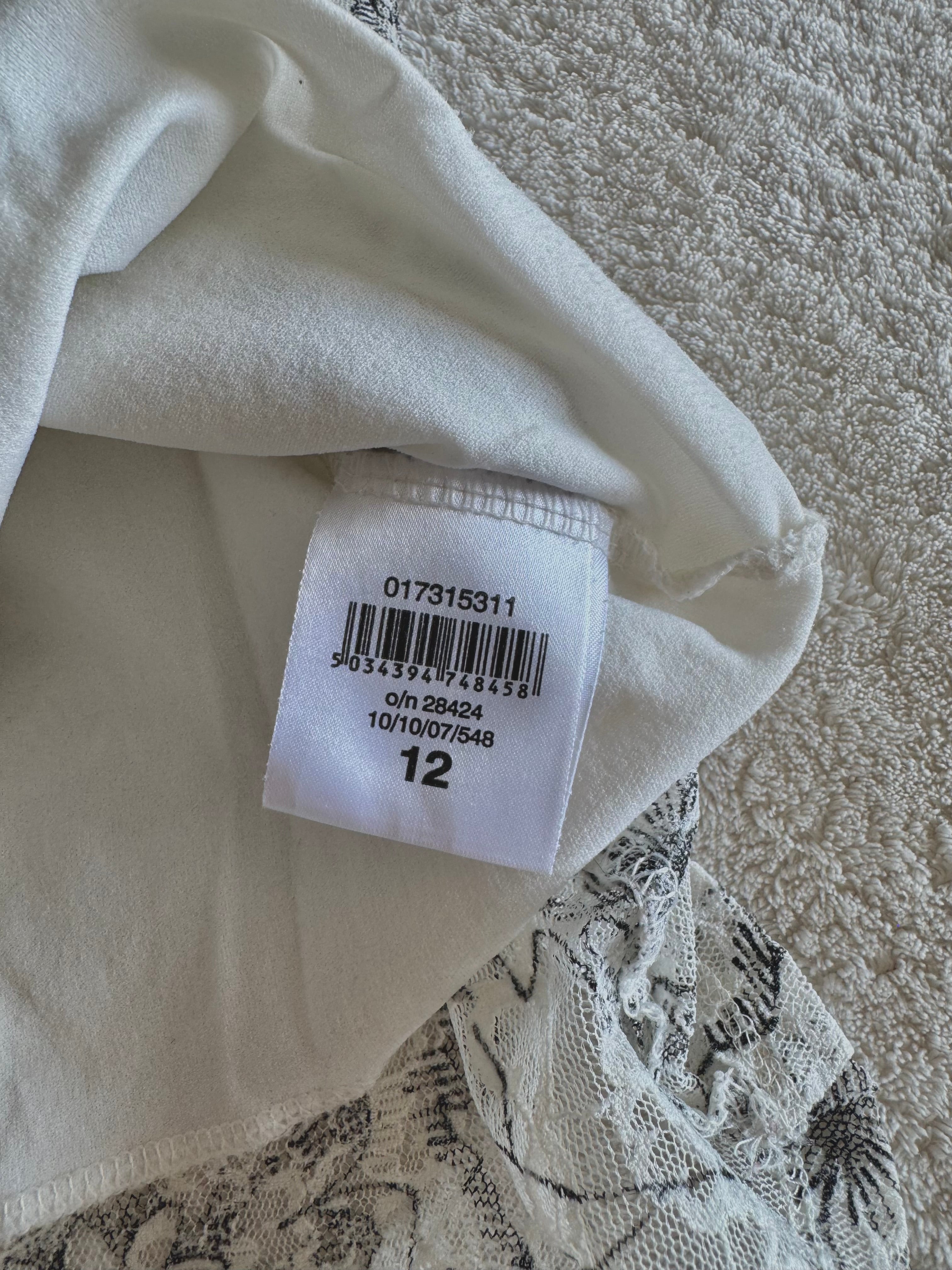 y2k vintage white floral sweetheart neckline fitted cami top